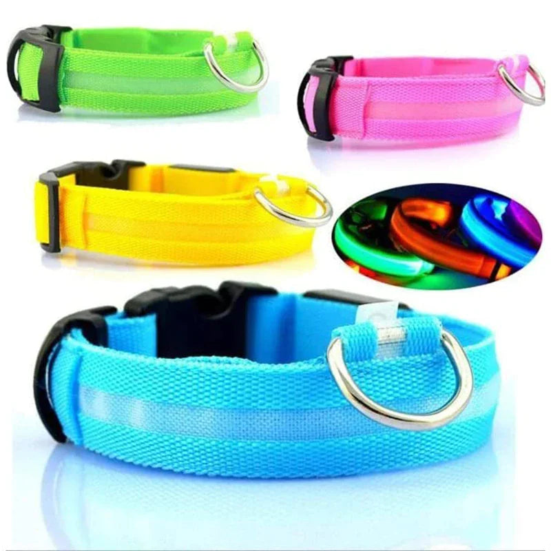 GlowPup LED Safety Collar - Nighttime Visibility for Dogs